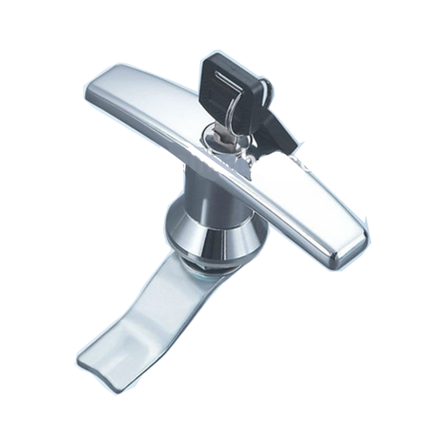 FS3410 MS302 Rotary Handle Recessed Metal Security Lock 2.3