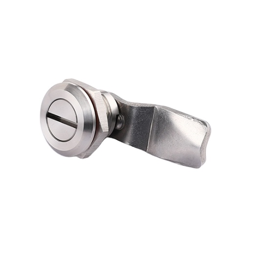 FS6887 Stainless steel slotted cam lock mechanical door train lock cabinet lock