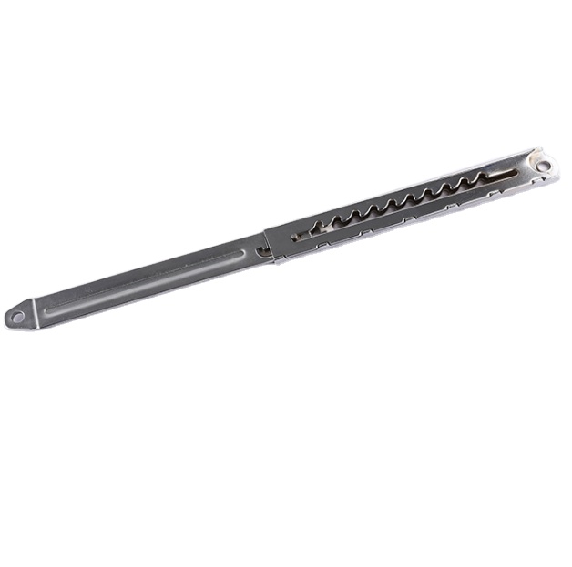 FS6935 Stainless steel furniture cabinet support rod linear two-stage