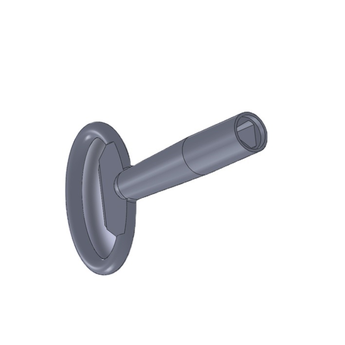 FS6859 316 stainless steel key for triangle cam lock key
