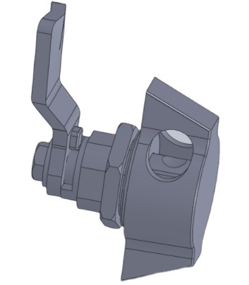 FS6922 Knob Quarter Turn Cam Lock For Industrial Cabinet