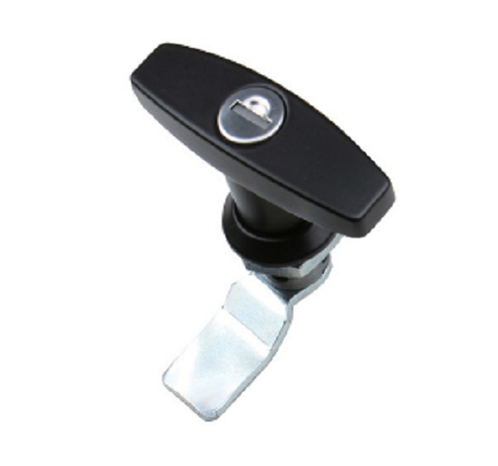FS6800 MS324-2 Rotate 180 Degree To Open Zinc Alloy Handle Lock Painted Black Base