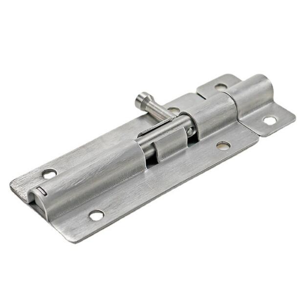 FS6959 HHMT904 inch 304 stainless steel length 110 door bolt door buckle indoor door spring bolt