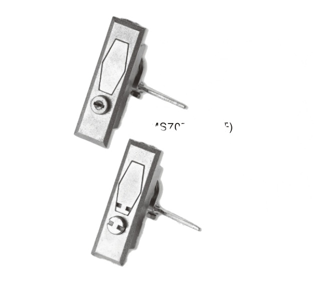 FS2030 MS707 Zinc Alloy Plane Compression Industrial Latches Black Electrical Cnbinet Door Lock