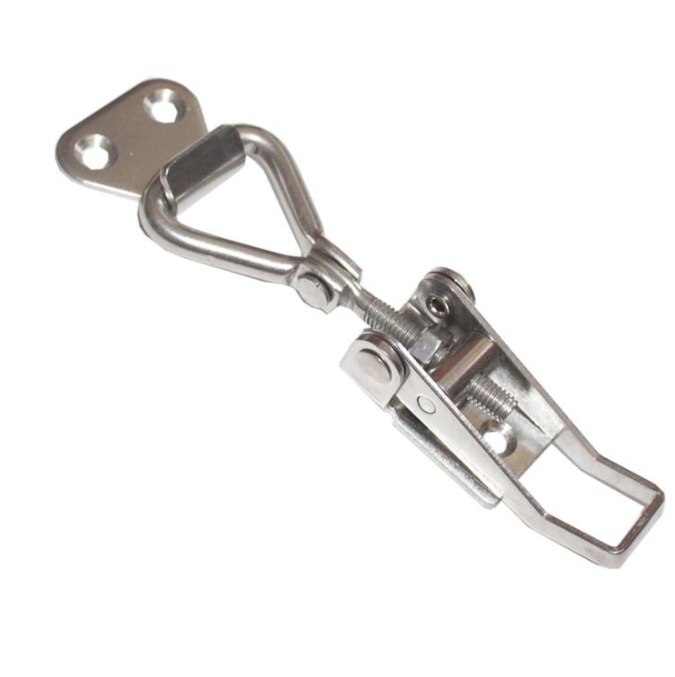 FS7011 Adjustable Buckle With With Lock Hole Stainless Steel Toggle Hasp Toolbox Latch Lock
