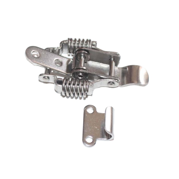 FS7018 Stainless Steel Double Spring Buckle Duck Bill Shock Absorbing Spring Buckle