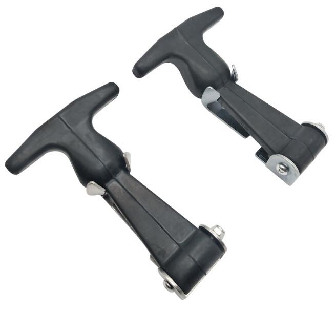 FS7079 A25B Rubber elastic shock-absorbing buckle T-lock buckle Incubator sealing shock-proof buckle lock