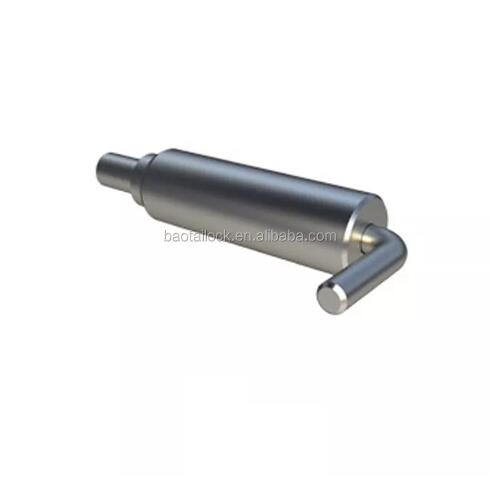 HL117 Cylindrical spring bolt 7-shaped flat welding door shaft bolt Living Hinges