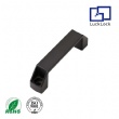 FS3035 Aluminum Alloy Front or Rear Concealed Black Grab Small Handle For Cabinet