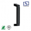 FS3085 U Shaped Black Plastic Metal Flat For Cabinet Pull Handle And Cabinet Drawer Door