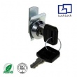 FS3216  GH10mm mini cam lock Quarter Turn Disc Cam Locks with Fixed Clip For Office Cabinet Door