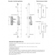 FS6084 Rod bar Option for rod and panel lock