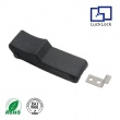 FS3058Flexible Damping Draw Latch Soft Black Rubber with Concealed Keeper
