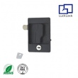 FS2395 Square Fire fighting Cabinet Lock With Handle And Flush Lock For Cupboard Door