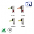 FS2182  Plane Push Button Handle Lock for Electrical Cabinet