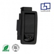 FS3139 Zinc Alloy Adjustable Panel Compression Latch with Key for Electrical Cabinet Door