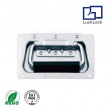 FS6197   Spring Loaded Surface Mount Handle with Rubber Grip