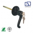 FS6350 MS318 Special Design Swing Handle Lever Door with Lock For Furniture And Electrical Safe Box