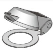 DP001 Plastic fittings for distribution boxes and cabinets locks