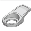 HP003 pull rod for cam lock MS816 or MS705 Plastic fittings for distribution boxes and cabinets locks