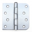 FS7777 European style 4 inch single side rounded corner civil hing flat open iron hinge