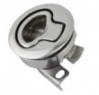 FS6770 stainless steel 316 sheathed round lock, round floor buckle, yacht RV floor lock, 2 inches