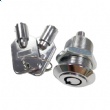 FS6717 High Quality 19MM Zinc Alloy Desk Furniture Expansion Cylinder Locks Push Cabinet Drawer Door Cam Lock