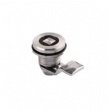 FS6873 Square electric cabinet cam locks stainless steel quadrilateral cam locks