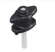 FS1250 MS323 Rotate 90 Degree To Open Zinc Alloy Handle Lock Painted Black Base