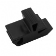 FS6573 Push-type Door Lock Sliding Handle Free Opening ABS Plastic Buckle Lock