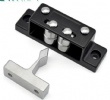 FS6970 Zinc alloy large thickened strong door zinc alloy door buckle industrial heavy-duty door lock strong lock hasp