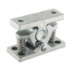 FS6957 DK101 strong spring metal door touch zinc alloy buckle lock heavy-duty door suction