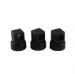 RG002 Wholesale Lock Accessoryfixture positioner lock rod fixture guide piece black plastic tie rod