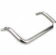 FS3019 LS531 stainless steel round bar bending angle flat head handle side equipment handle 45 degree industrial oblique handle