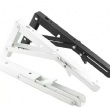 FS7054 Triangular support wall wall mounted partition stainless steel bracket rack